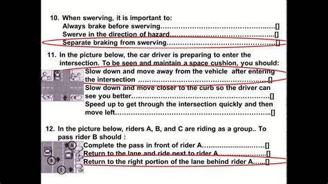 how hard is the written motorcycle test|motorcycle written knowledge exam.